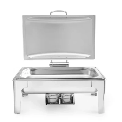 Afbeelding van Hendi Chafing dish GN 1/1 satin finish, RVS, 43(b)x57(d)x29(h)cm, 470251