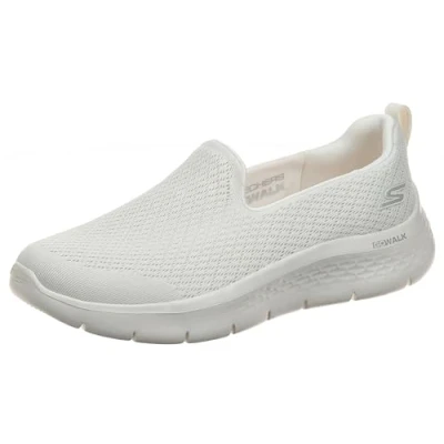 Afbeelding van Skechers Go Walk Flex Ocean Sunset 124819 NAT, Vrouwen, Grijs, Sneakers, maat: 40
