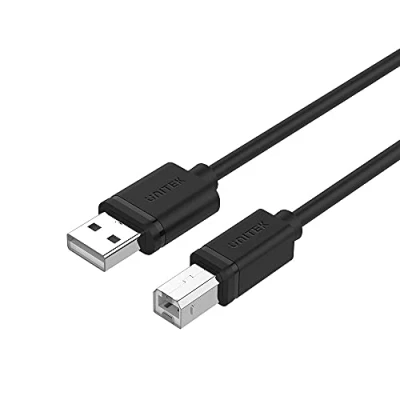 Afbeelding van Unitek Y C4001GBK USB kabel 2.0 A B (2 m, 2.0),