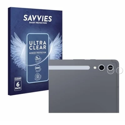 Afbeelding van Savvies Screenprotector voor Samsung Galaxy Tab S10 Plus 5G (ALLEEN Camera Lens) Folie Beschermfolie transparant (6 Stuks)