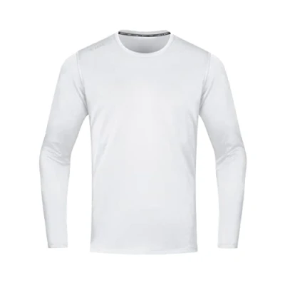 Afbeelding van JAKO Run Met Lange Mouwen 2.0, Uniseks Volwassene, Wit, L