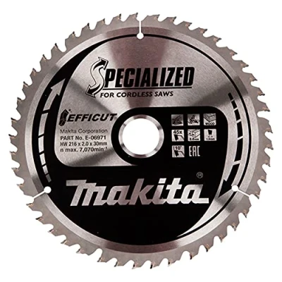 Afbeelding van Makita E 06971 Afkortzaagblad Hout 216x30x1,5mm