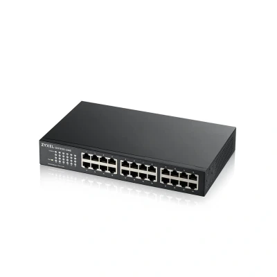 Afbeelding van Zyxel GS1100 24E Unmanaged Gigabit Ethernet (10/100/1000) Zwart (GS110