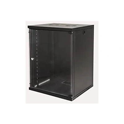 Afbeelding van Link Accessoires LK1915UN rek 15U Wandgemonteerd Zwart (15 HE, 19 inch rek), Serverkast,