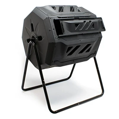 Afbeelding van Draaibare compostbak composttrommel 160 liter zwenkbaar compost composten bio
