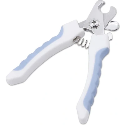 Afbeelding van Go Gadget Professionele Nagelschaar voor Hond/Kat/Konijn/Vogel/Cavia/Knaagdier Wit/Blauw Pootverzorging