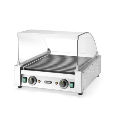 Afbeelding van Glazen cover voor worstenroller grill