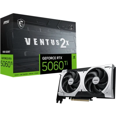 Afbeelding van MSI GeForce RTX 5060 Ti 8G VENTUS 2X PLUS NVIDIA 8 GB GDDR7