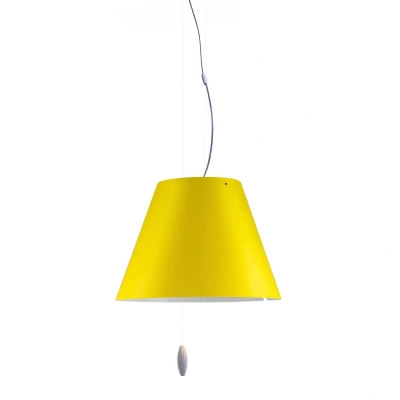 Afbeelding van Luceplan Costanza Hanglamp Up&amp;down Smart Yellow