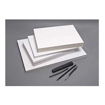 Afbeelding van Clairefontaine 1694C schetspapier (120 g, 24 x 32 cm, 250 vellen, ideaal voor kunstenaars of school) wit