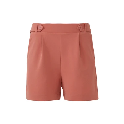 Afbeelding van QS Interlock Shorts, Dames, Maat: 34, Papaya