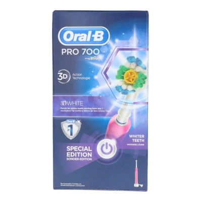 Afbeelding van Oral B Pro 1 700 Oplaadbare Elektrische Tandenborstel Powered By Braun Blauw