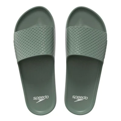 Afbeelding van Speedo Essentiële slippers voor heren Zwembadslippers Sneldrogend, Khaki, 8 UK, Kaki, 40.5 EU