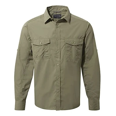Afbeelding van Craghoppers Heren Kiwi wandelshirt met lange mouwen