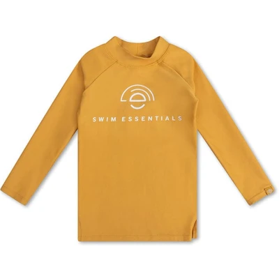 Afbeelding van Swim Essentials UV Zwemshirt Unisex Lange mouw Geel Maat 134/140