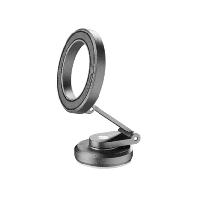 Afbeelding van cellularline Compact Mag Magnetische smartphonehouder voor in de auto Volledig afsluitbaar Magsafe technologie Compatibel met iPhone Series 12 en hoger Zwart