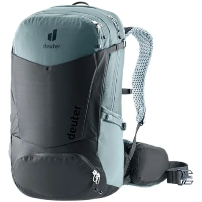 Afbeelding van Deuter Trans Alpine Pro 28 Fietsrugzak voor heren, Grafiet shell, L, Minimalistisch