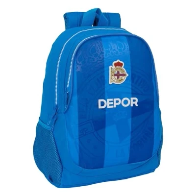 Afbeelding van Schoolrugzak R. C. Deportivo de La Coruña Blauw 32 x 44 16 cm
