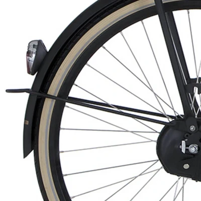 Afbeelding van Cortina Spatbordstang achter 28 U4 jet black matt