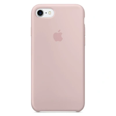 Afbeelding van Apple Silicone Case iPhone SE (2020 &amp;2022) Chalk Pink