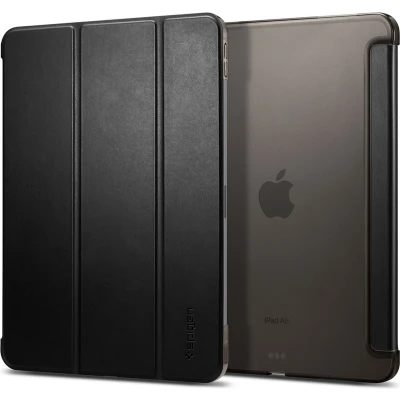 Afbeelding van Spigen Smart Fold Apple iPad Air 13 (2024) Hoes Book Case Tri Zwart