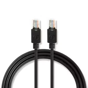 Afbeelding van Cat 5e UTP netwerkkabel RJ45 (8P8C) male 10 m Ned