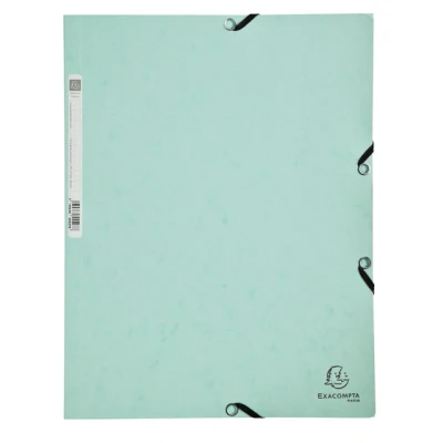 Afbeelding van ELASTOMAP EXACOMPTA AQUAREL A4 3 KLEP GROEN