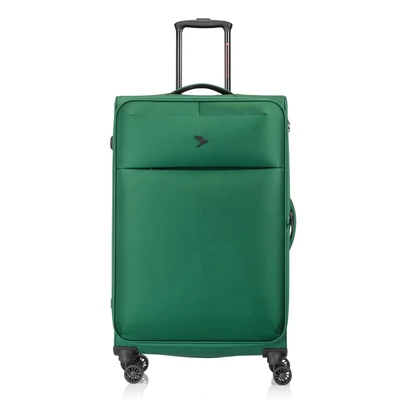 Afbeelding van Pack Easy GoUp 4 wielen Trolley L 76 cm met uitbreidingsplooi Zachte bagage TSA slot grün