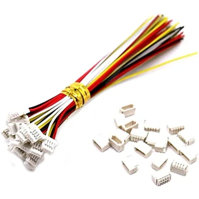Afbeelding van 10 Sets Mini Micro Sh 1.0 Jst 4 Pin Connector Plug Mannelijk Met 150mm Kabel &amp; Vrouwelijke