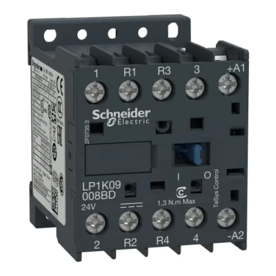 Afbeelding van Schneider Electric Schakelaar 4 polig 2S 2Ö 20A 24VDC, Relais