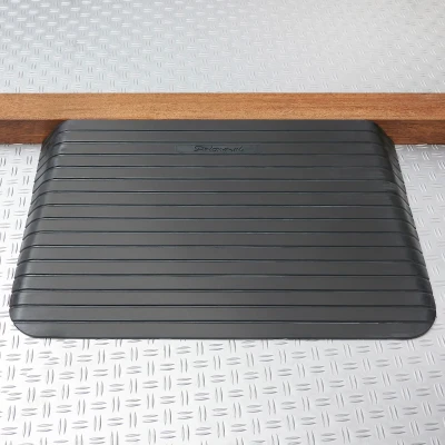 Afbeelding van Datona Rubberen Drempelhulp 100MM Hoog 2 Stuks (90 x 42 10 cm per stuk)