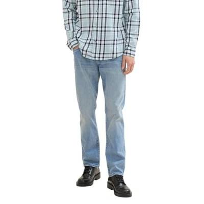 Afbeelding van TOM TAILOR Marvin Straight Jeans voor heren, 10283 Stone Wash Denim, 31W / 30L