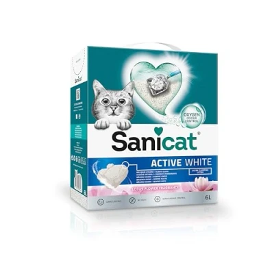 Afbeelding van Sanicat Active Wit Lotusbloem 6 liter