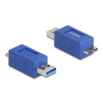 Afbeelding van Delock USB 5 Gbps Adapter Typ A Stecker zu Micro B H