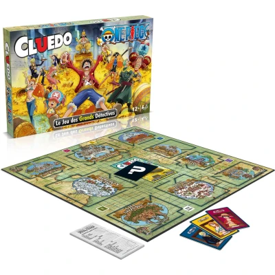 Afbeelding van Winning Moves Cluedo Bordspel One Piece Anime Engels