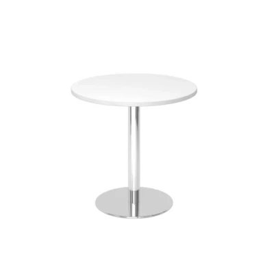 Afbeelding van hjh OFFICE PRO Bistro F80R C Systeem conferentietafel Wit / Chroom