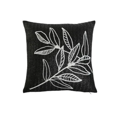 Afbeelding van Kussen Home ESPRIT Wit Zwart 42 x 15 cm