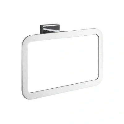 Afbeelding van Handdoekhouder Sapho Apollo Rechthoekig 22.6x14.7 cm Chroom