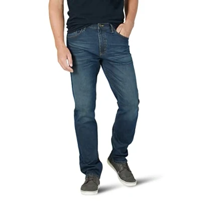 Afbeelding van Wrangler Authentics Heren Athletic Fit Stretch Jean, Hendrik, 30W / 32L