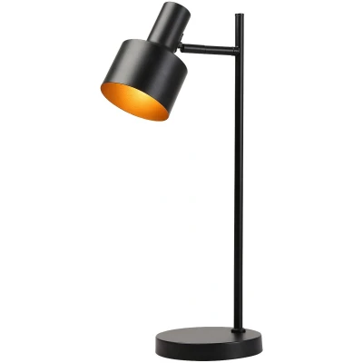 Afbeelding van Artdelight Design tafellamp TWINKLE zwart TL ZW