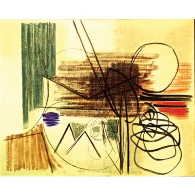 Afbeelding van Anna Eva Bergman and Hans Hartung