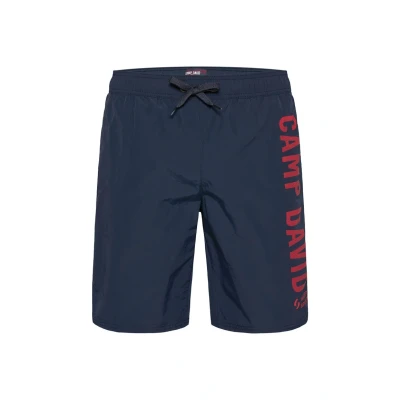 Afbeelding van Camp David Lange MIT LOGO Design Zwemshorts, Heren, Maat: Large, Blue navy