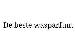 De beste wasparfum Logo