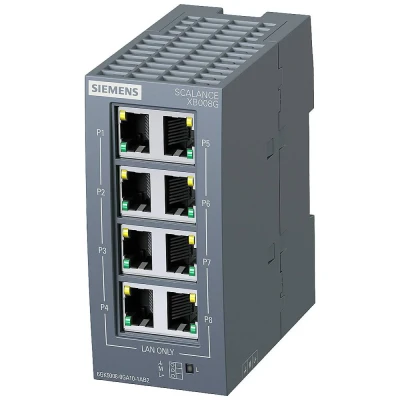 Afbeelding van Siemens 6GK5008 0GA10 1AB2 Industrial Ethernet Switch 10 / 100 1000 MBit/s