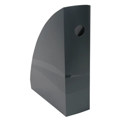 Afbeelding van MAG CUBE Tijdschrift enhouder muisgrijs per 6