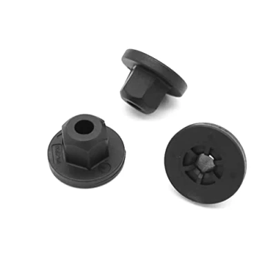 Afbeelding van VVO Vasteners Zwart Plastic Clips. Motorcompartiment Cover. Compatibel met sommige BMW X5 (Pack van 10 clips)