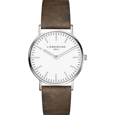 Afbeelding van Liebeskind Berlin Horloge, Dames, Maat: One Size, Dunkelbraun