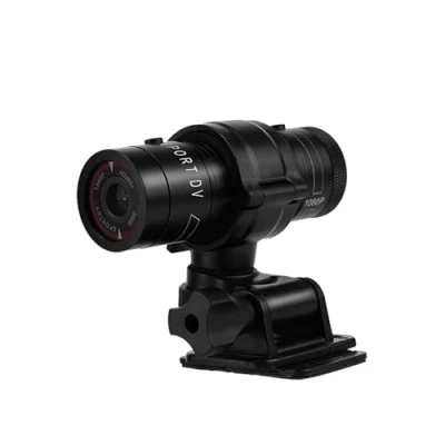 Afbeelding van Sport DV camera, Full HD 1080P Mini Sports Waterdichte draagbare camera met camerahouder Camcorder actiecamera voor fiets, auto, buitensport.
