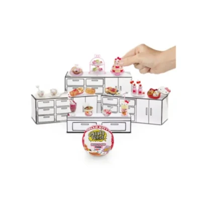Afbeelding van MGA&#039;s Miniverse Make It Mini Food Sanrio Hello Kitty Verzamelobjecten, Blinde Verpakking, Doe Het Zelf, Kunsthars, Replica Voedsel, Voor Verzamelaars en Kinderen Vanaf 8 Jaar, NIET EETBAAR