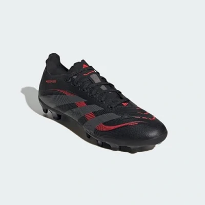 Afbeelding van adidas Performance Predator League Multiground Voetbalschoenen met Kunststof noppen, Heren, Maat: 47 1/3, Core black/grey four/lucid red